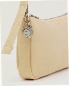 Nylon Pochette - Custard