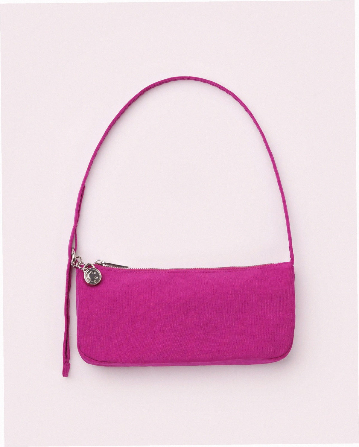 Nylon Pochette - Deep Fuchsia