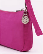 Nylon Pochette - Deep Fuchsia