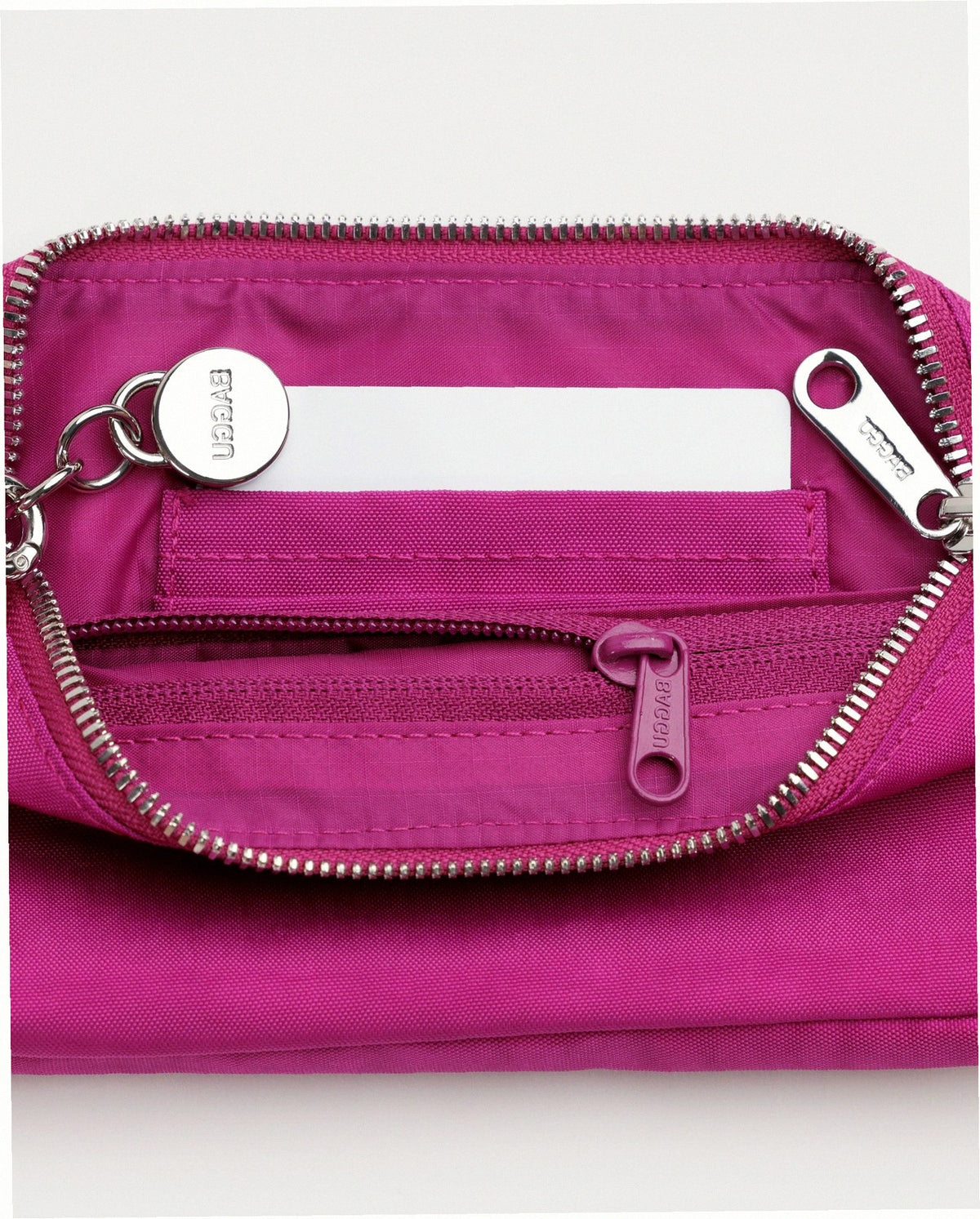 Nylon Pochette - Deep Fuchsia