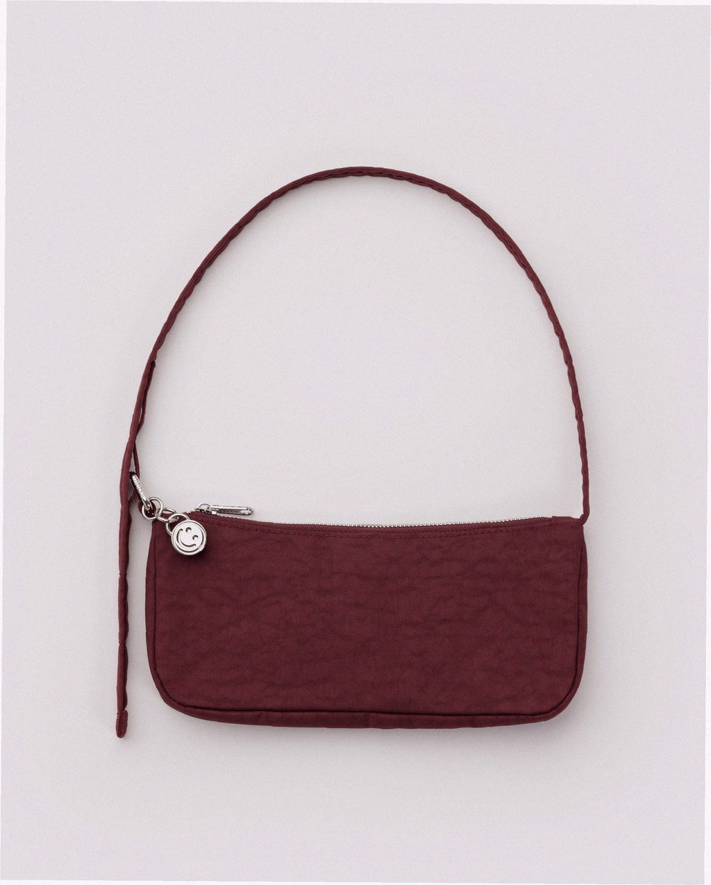 Nylon Pochette - Mahogany