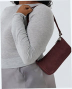 Nylon Pochette - Mahogany