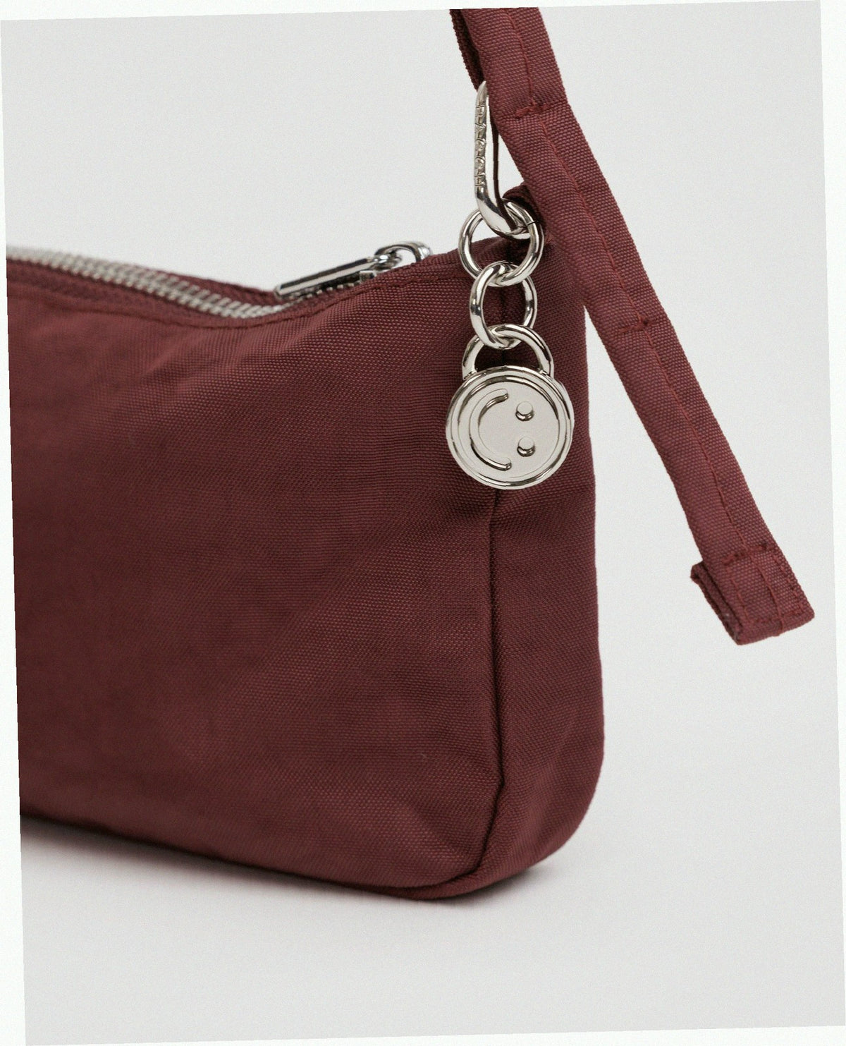 Nylon Pochette - Mahogany