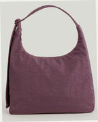 Nylon Shoulder Bag - Wild Plum