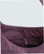 Nylon Shoulder Bag - Wild Plum