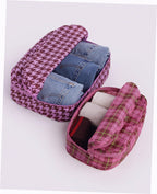 Packing Cube Set - Check Mix