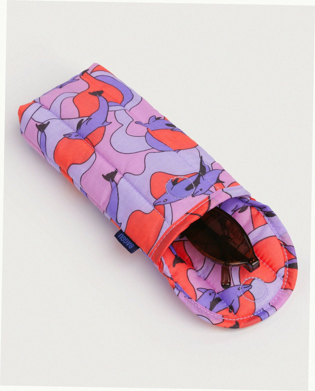 Puffy Glasses Sleeve - Dolphins