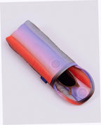 Puffy Glasses Sleeve - Gradient Stripe Poppy & Lilac