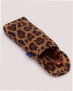 Puffy Glasses Sleeve - Leopard