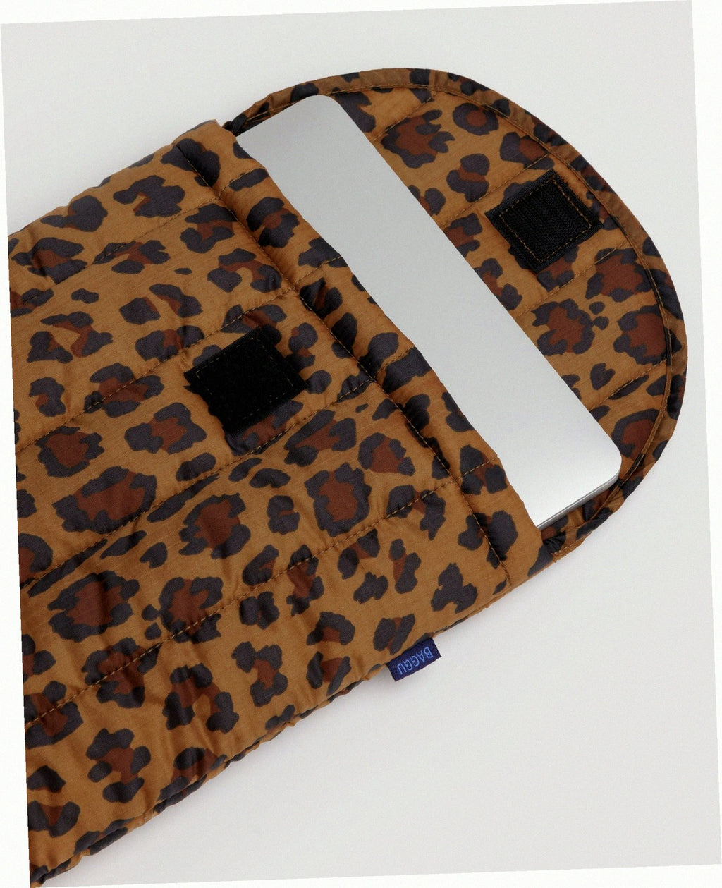 Puffy 13 Inch Laptop Sleeve - Leopard