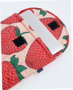 Puffy 13 Inch Laptop Sleeve - Strawberry