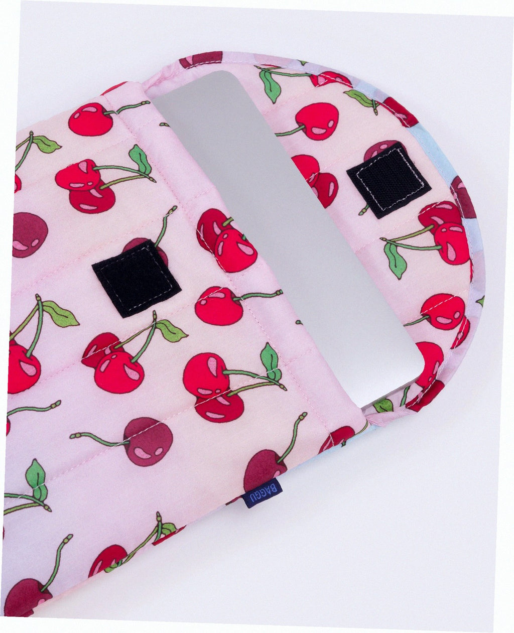 Puffy 13 Inch Laptop Sleeve - Cherries