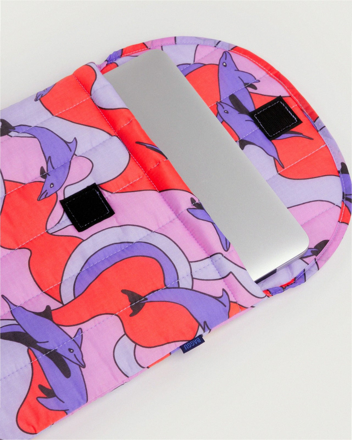 Puffy 16 Inch Laptop Sleeve - Dolphins