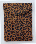 Puffy 16 Inch Laptop Sleeve - Leopard