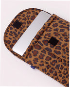 Puffy 16 Inch Laptop Sleeve - Leopard