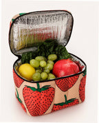 Puffy Insulated Lunch Bag - Strawberry