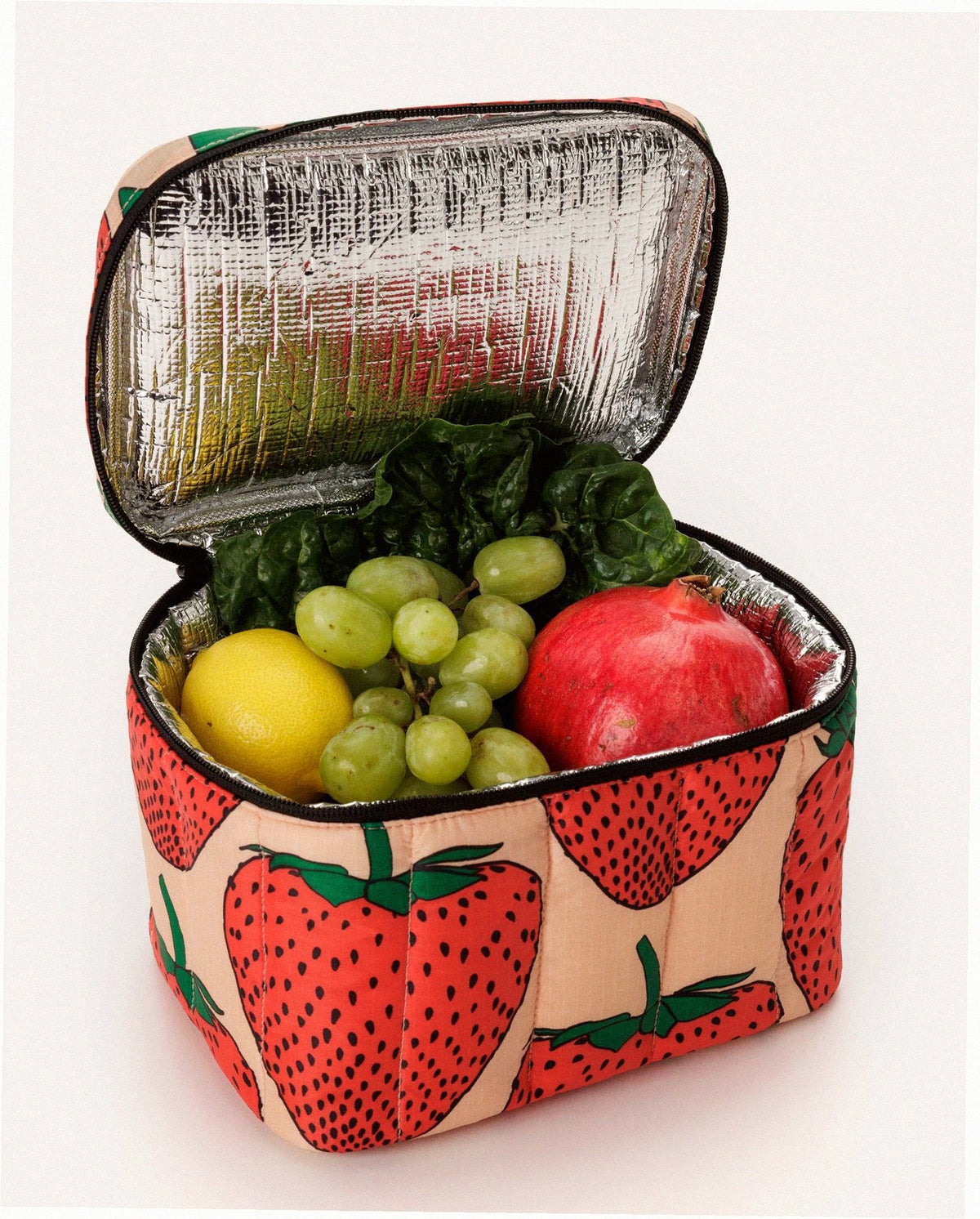 Puffy Insulated Lunch Bag - Strawberry