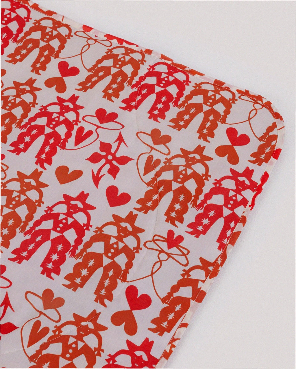 Puffy Picnic Blanket - Cowgirl