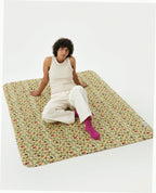 Puffy Picnic Blanket - Storybook Floral
