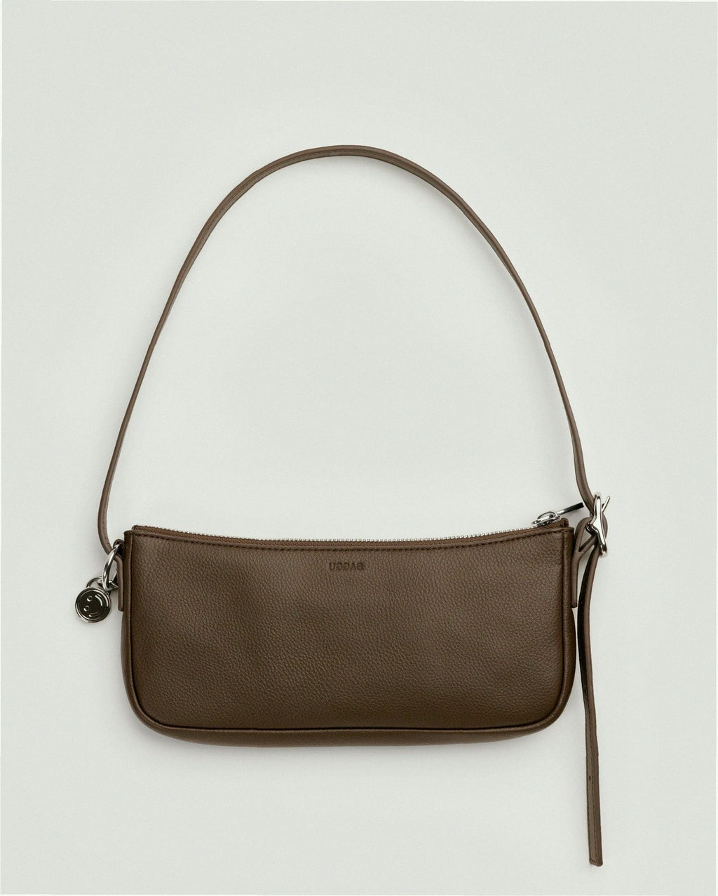 Recycled Leather Pochette - Brown