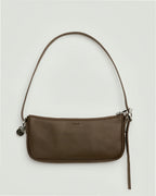 Recycled Leather Pochette - Brown