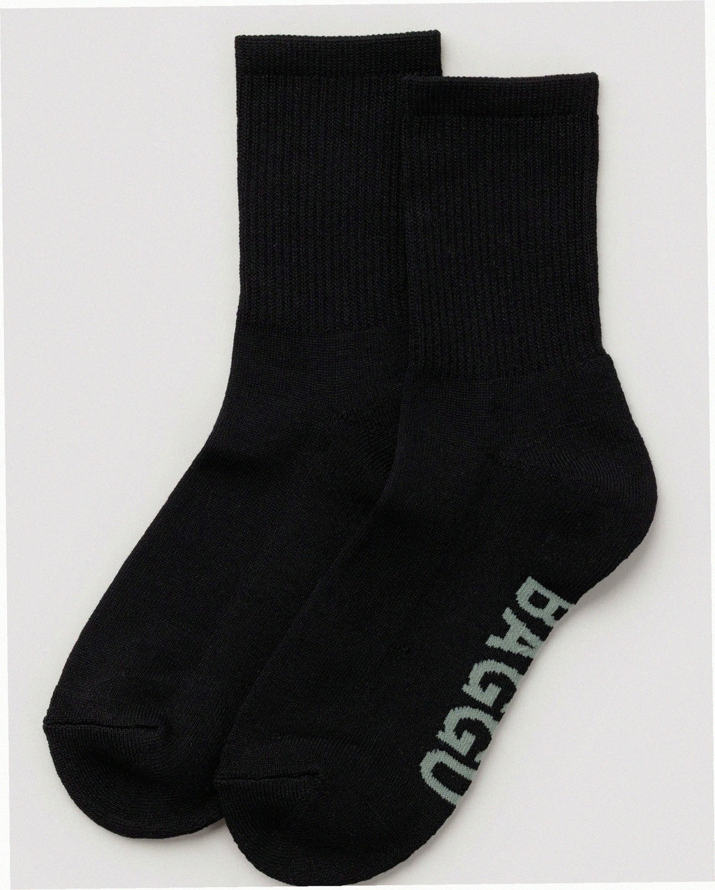 Ribbed Sock - Black