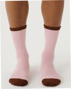 Ribbed Sock - Blush Mix