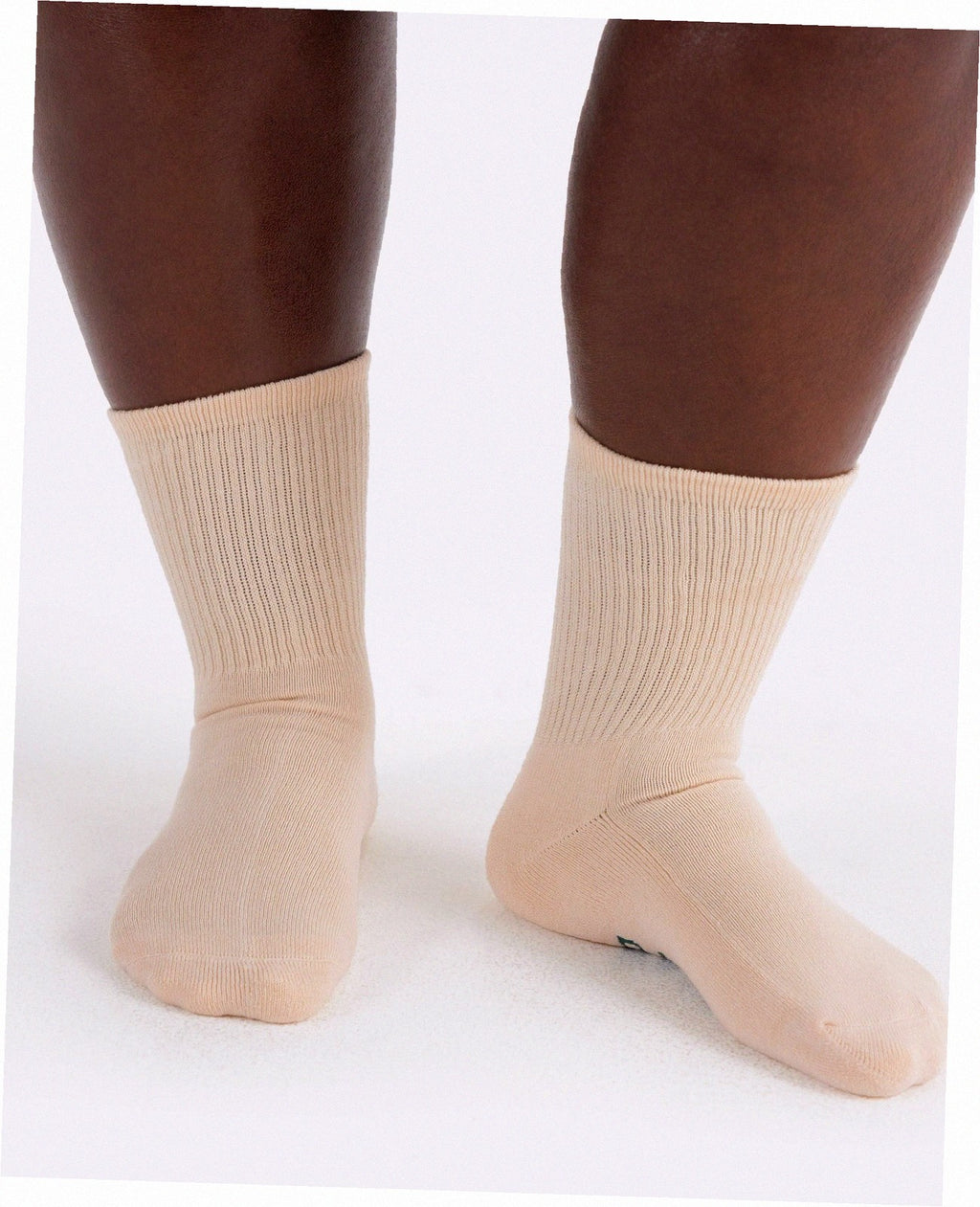 Ribbed Sock - Ecru