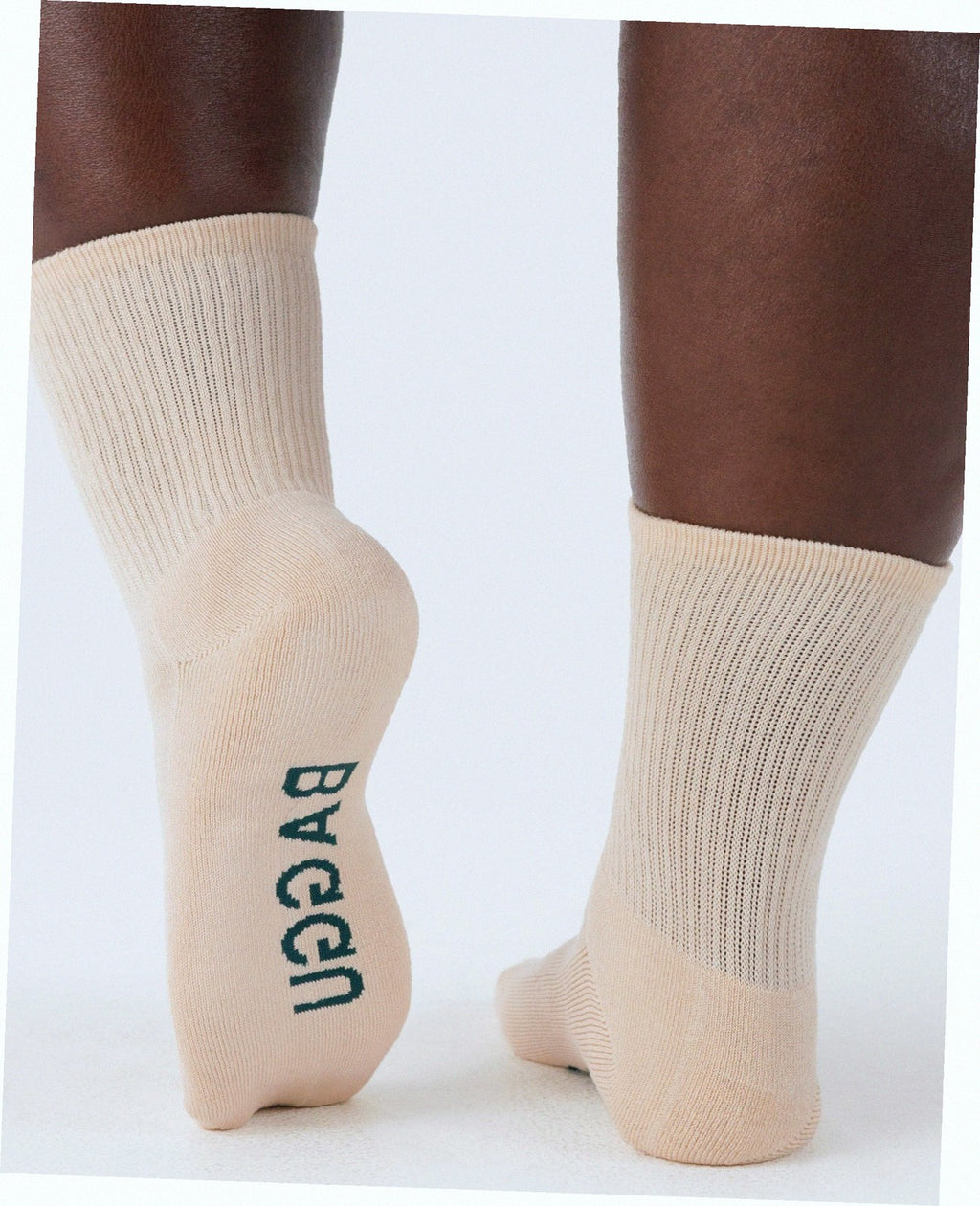 Ribbed Sock - Ecru