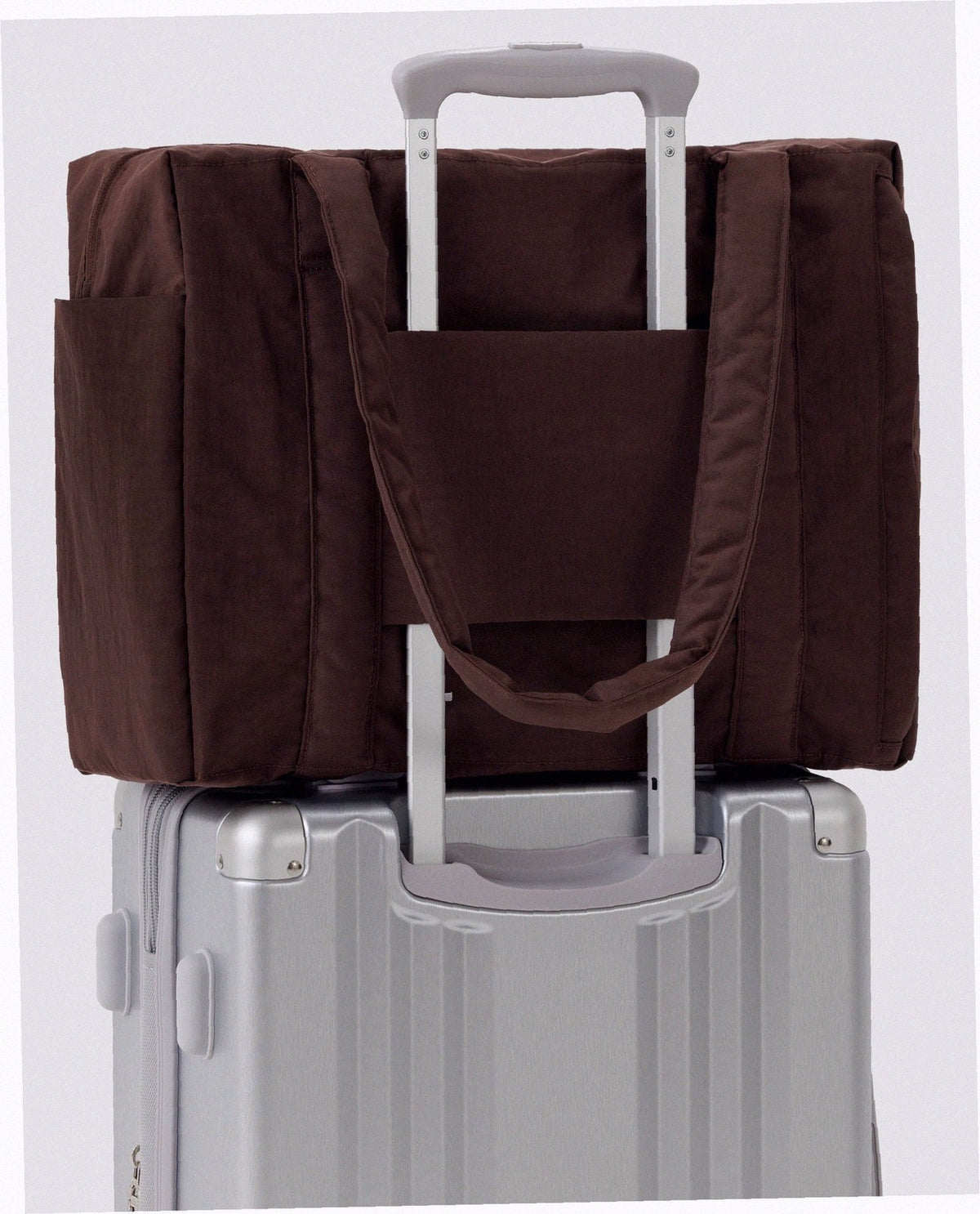 Small Cloud Carry-On Luggage - Coffee