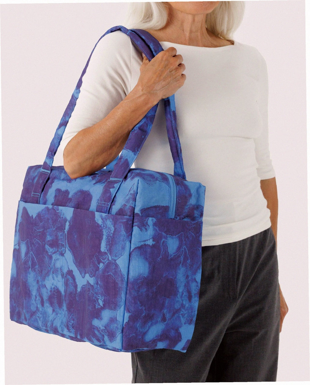 Small Cloud Carry-On Luggage - Untitled Ruth Asawa