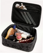 Small Cosmetic Case - Charcoal Ditsy Floral