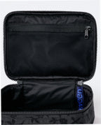 Small Cosmetic Case - Charcoal Ditsy Floral