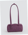 Small Nylon Bowler Bag - Wild Plum