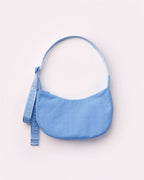 Small Nylon Crescent Shoulder Bag - Piscine