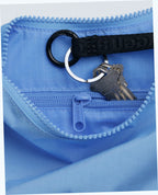Small Nylon Crescent Shoulder Bag - Piscine