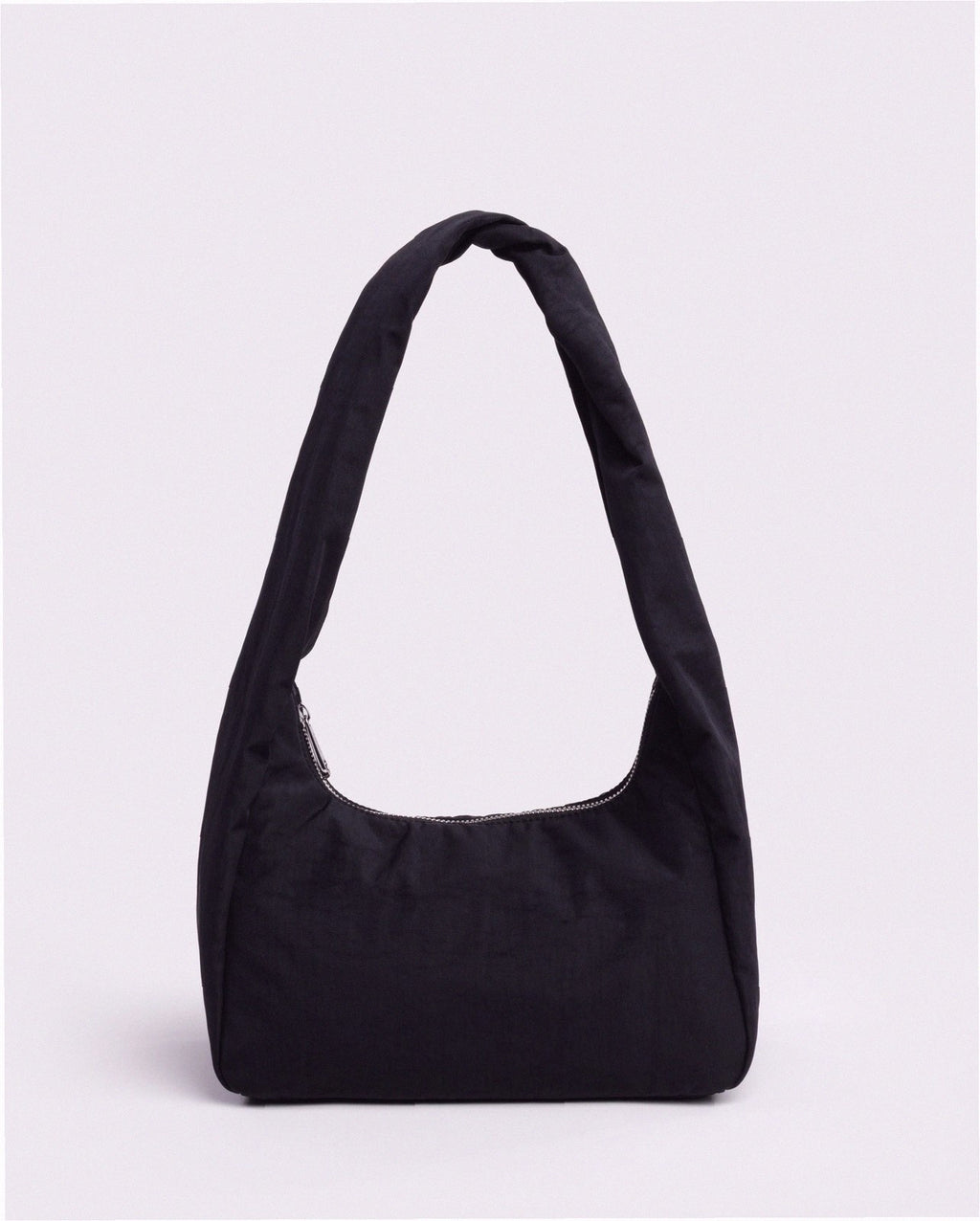 Small Nylon Meringue Bag - Black