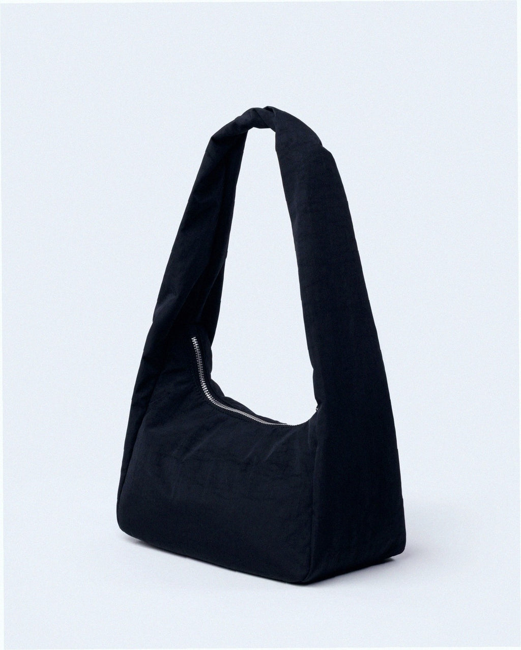 Small Nylon Meringue Bag - Black