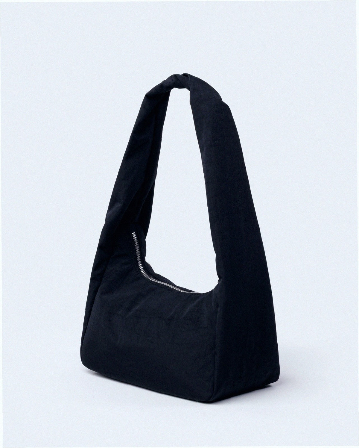 Small Nylon Meringue Bag - Black
