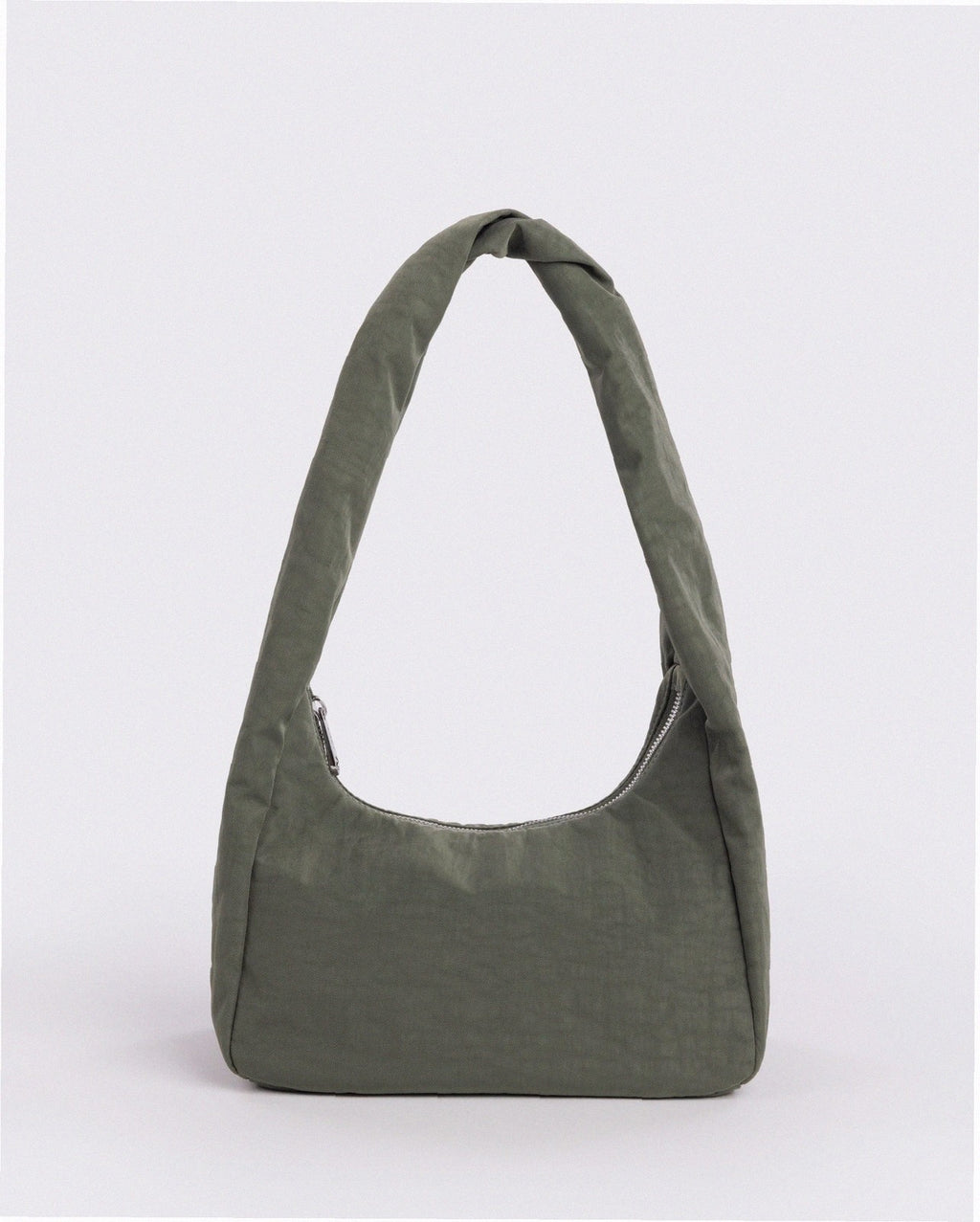 Small Nylon Meringue Bag - Caper