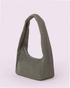 Small Nylon Meringue Bag - Caper