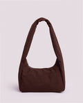 Small Nylon Meringue Bag - Coffee