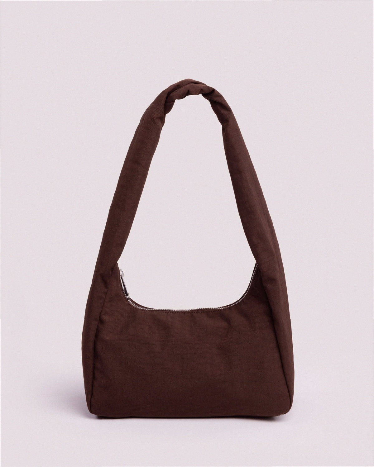 Small Nylon Meringue Bag - Coffee