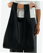 Reusable Nylon Baggu Tote Bag - Black