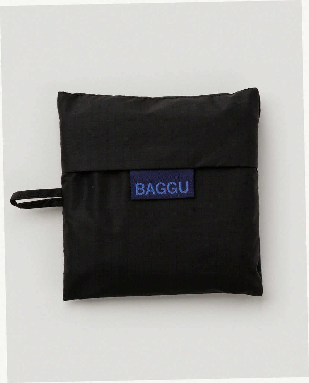 Reusable Nylon Baggu Tote Bag - Black