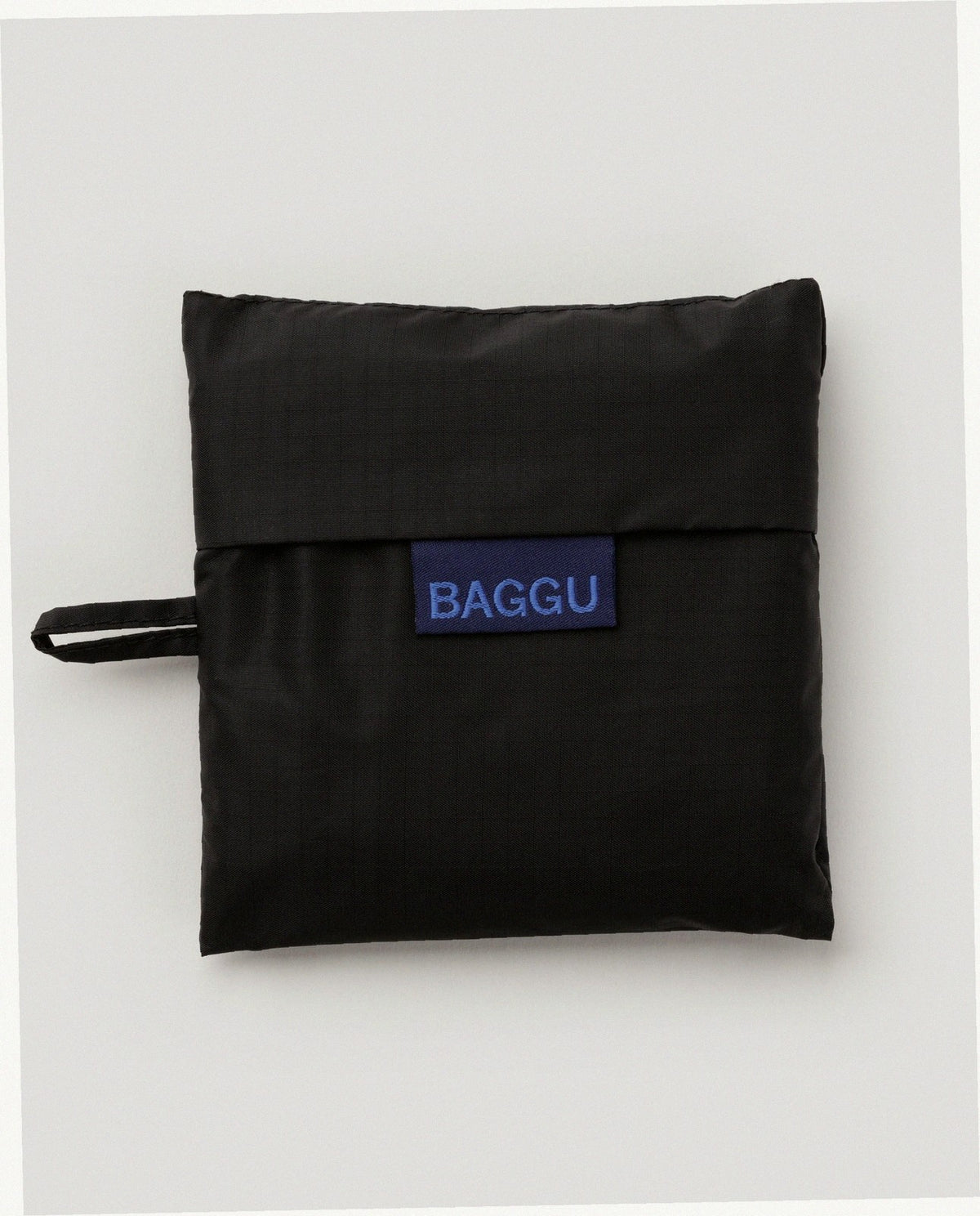 Reusable Nylon Baggu Tote Bag - Black