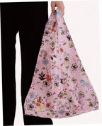 Reusable Nylon Baggu Tote Bag - Castle Creatures