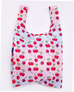 Reusable Nylon Baggu Tote Bag - Cherries