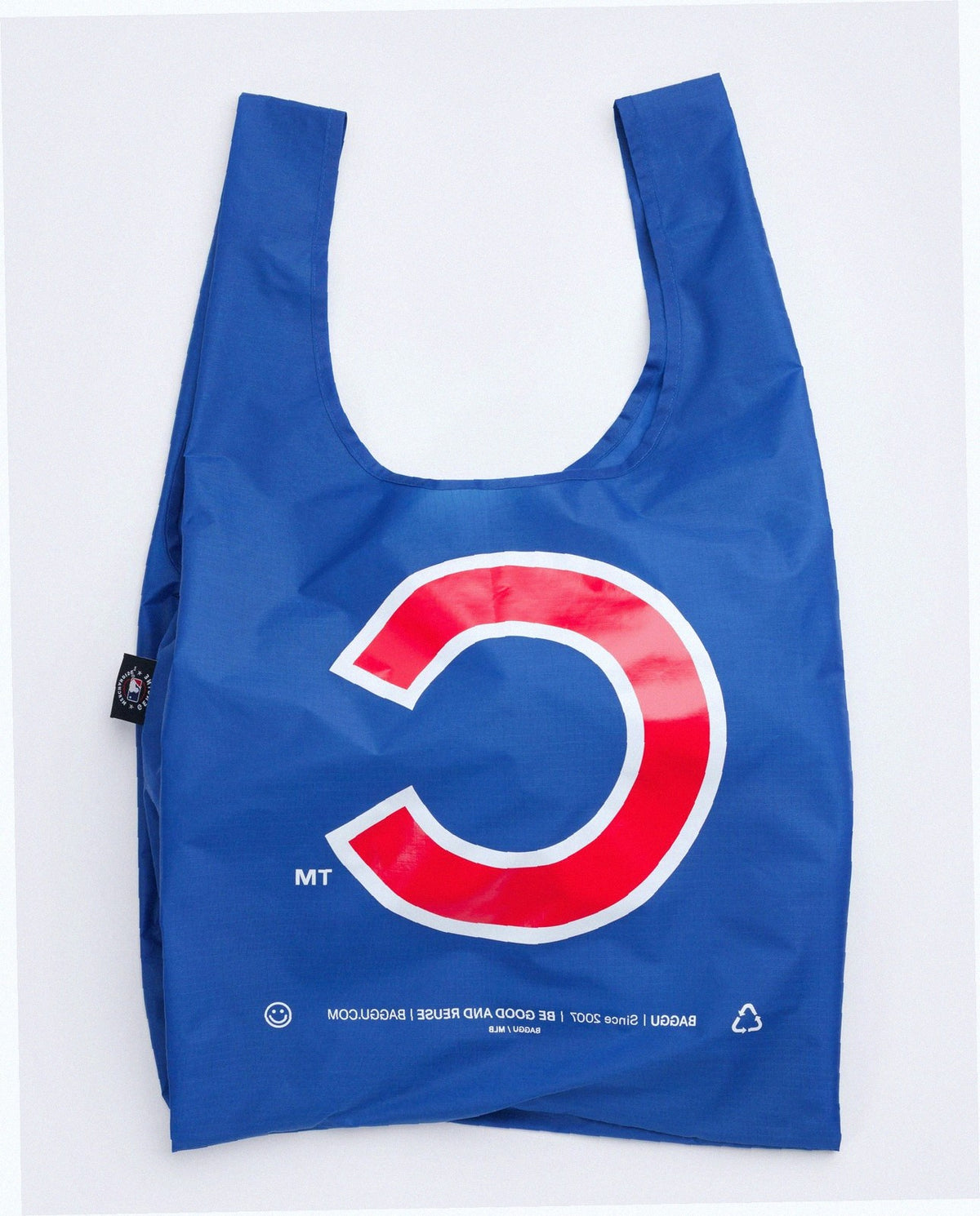 Reusable Nylon Baggu Tote Bag - Chicago Cubs