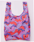 Reusable Nylon Baggu Tote Bag - Dolphins